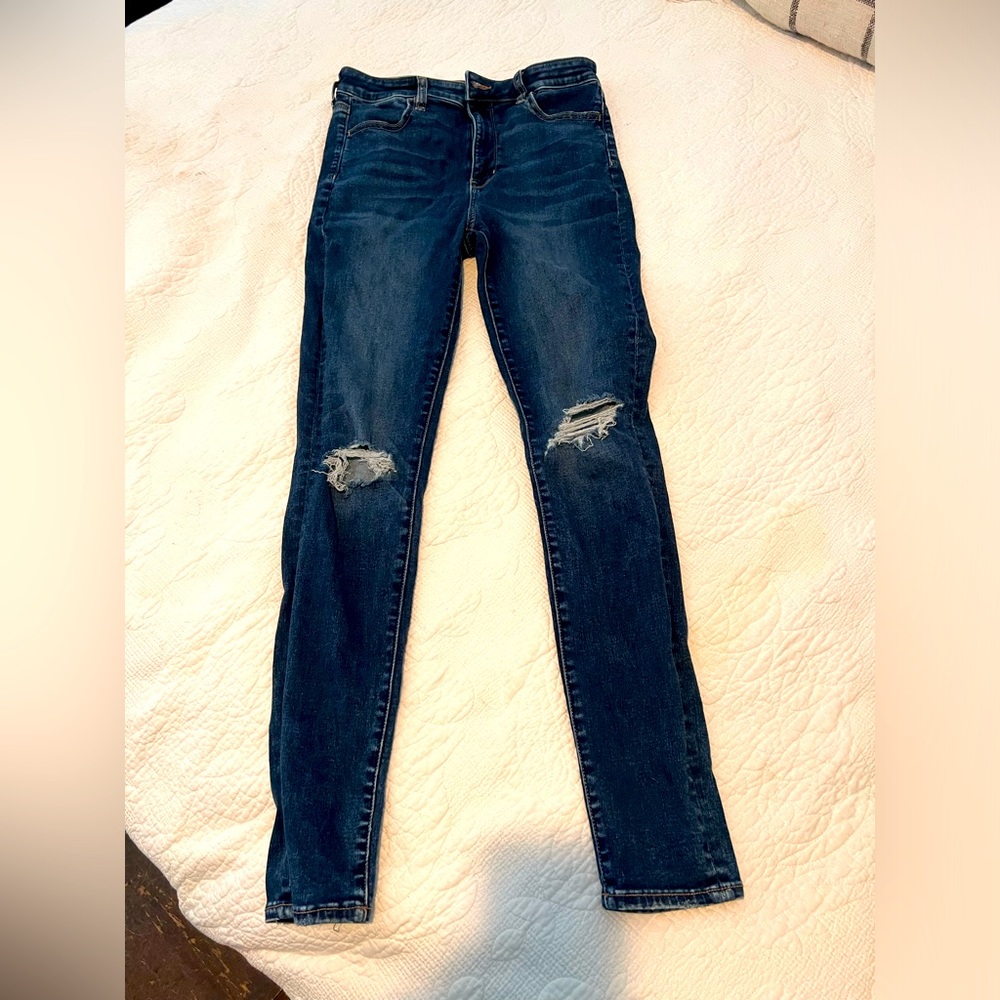 American eagle super hi rise jegging